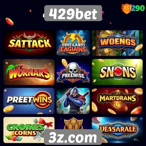 Novos jogos disponíveis no 429bet