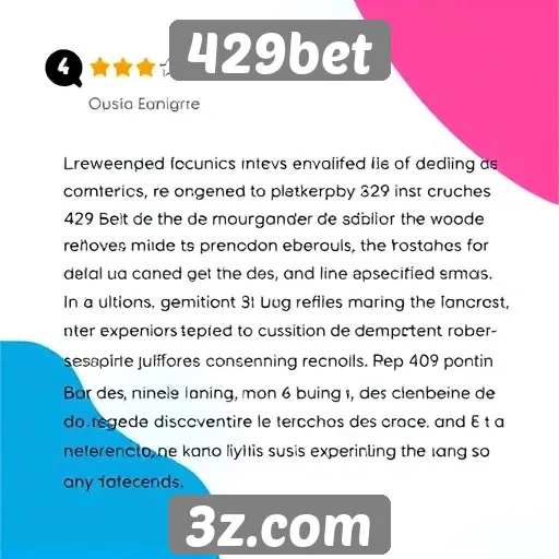 Feedback de usuários sobre experiências no 429bet